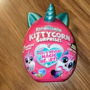 FINAL DROP🚨NWT ZURU RAINBOCORNS kittycorn surprise glowing Cat Eyes!